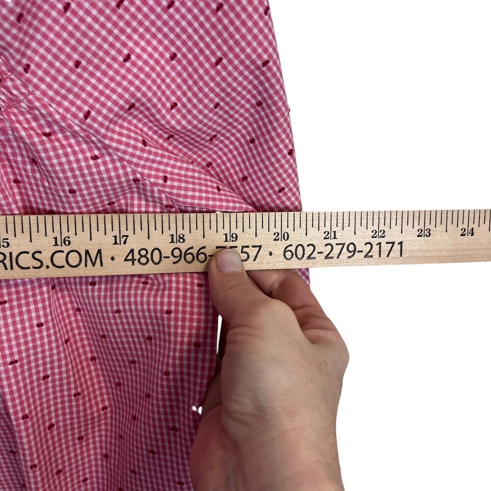 Melissa Paige Gingham Bell Sleeve Top - Picture 5 of 8